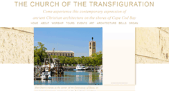 Desktop Screenshot of churchofthetransfiguration.org